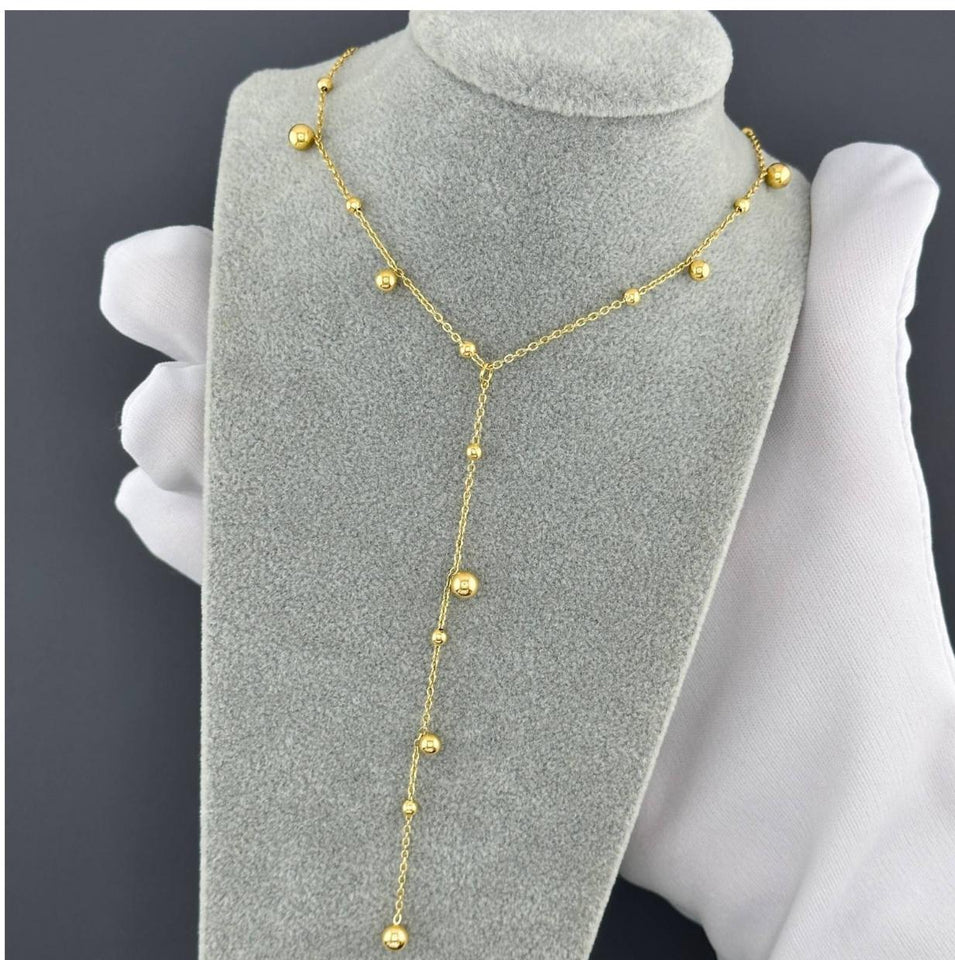 Necklaces , 18Gold plated steel